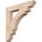Ekena Millwork Merced Slat Smooth Bracket, Douglas Fir, 3 1/2"W x 24"D x 24"H BKT04X24X24MRC06SDF - alternate 1